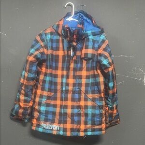 Burton Multicolor Plaid Jacket